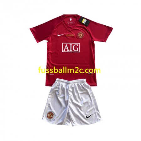 Fußballtrikots Manchester United Champion League 2007 Kinder Heim Trikotsatz Fußballtrikots Manchester United Champion League 2007 Kinder Heim Trikotsatz
